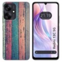 Funda Silicona para Xiaomi Redmi 13C 5G diseño Madera 10 Dibujos