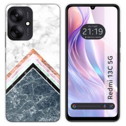 Funda Silicona para Xiaomi Redmi 13C 5G diseño Mármol 05 Dibujos
