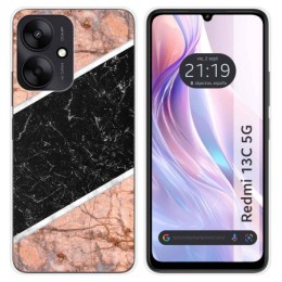 Funda Silicona para Xiaomi Redmi 13C 5G diseño Mármol 07 Dibujos