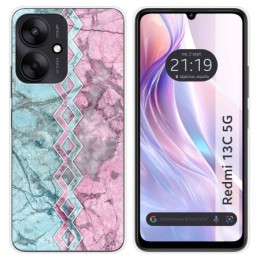 Funda Silicona para Xiaomi Redmi 13C 5G diseño Mármol 08 Dibujos