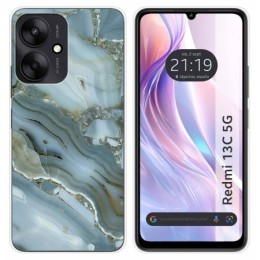 Funda Silicona para Xiaomi Redmi 13C 5G diseño Mármol 09 Dibujos