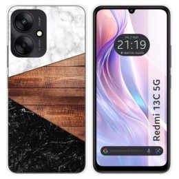 Funda Silicona para Xiaomi Redmi 13C 5G diseño Mármol 11 Dibujos