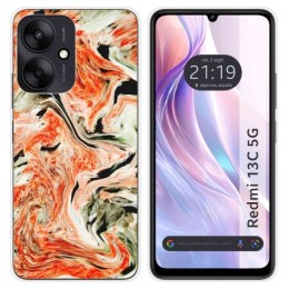 Funda Silicona para Xiaomi Redmi 13C 5G diseño Mármol 12 Dibujos