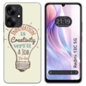 Funda Silicona para Xiaomi Redmi 13C 5G diseño Creativity Dibujos
