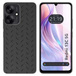 Funda Silicona para Xiaomi Redmi 13C 5G diseño Metal Dibujos