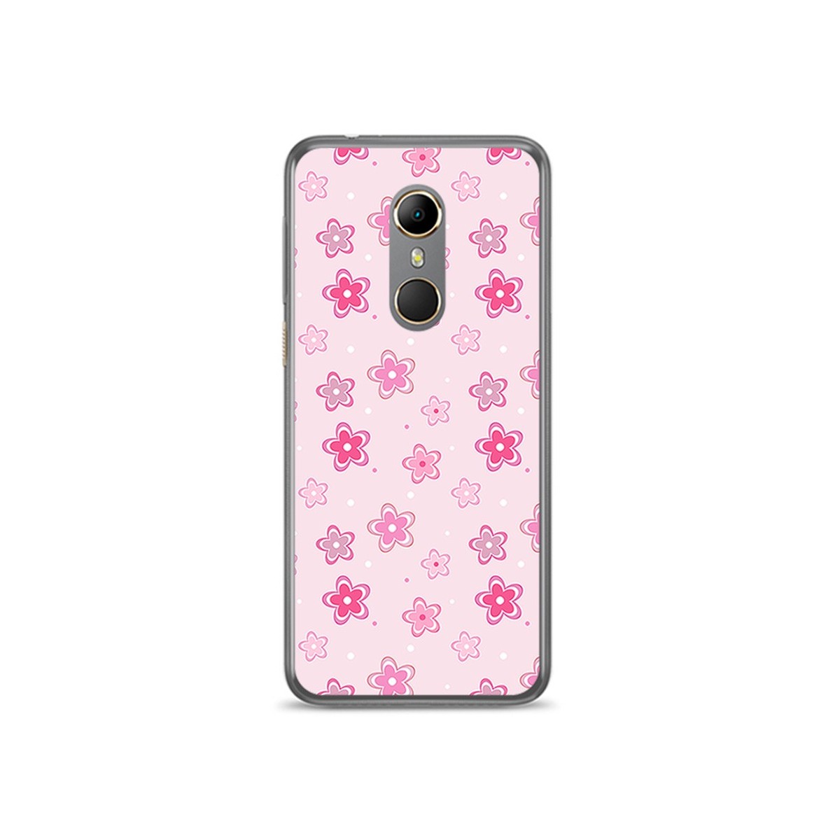 Funda Gel Tpu para Vodafone Smart N9 Diseño Flores Dibujos