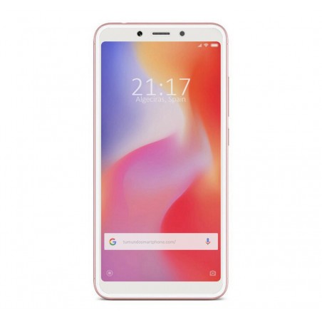 Protector Cristal Templado Frontal Completo Blanco para Xiaomi Redmi 6 / 6A Vidrio