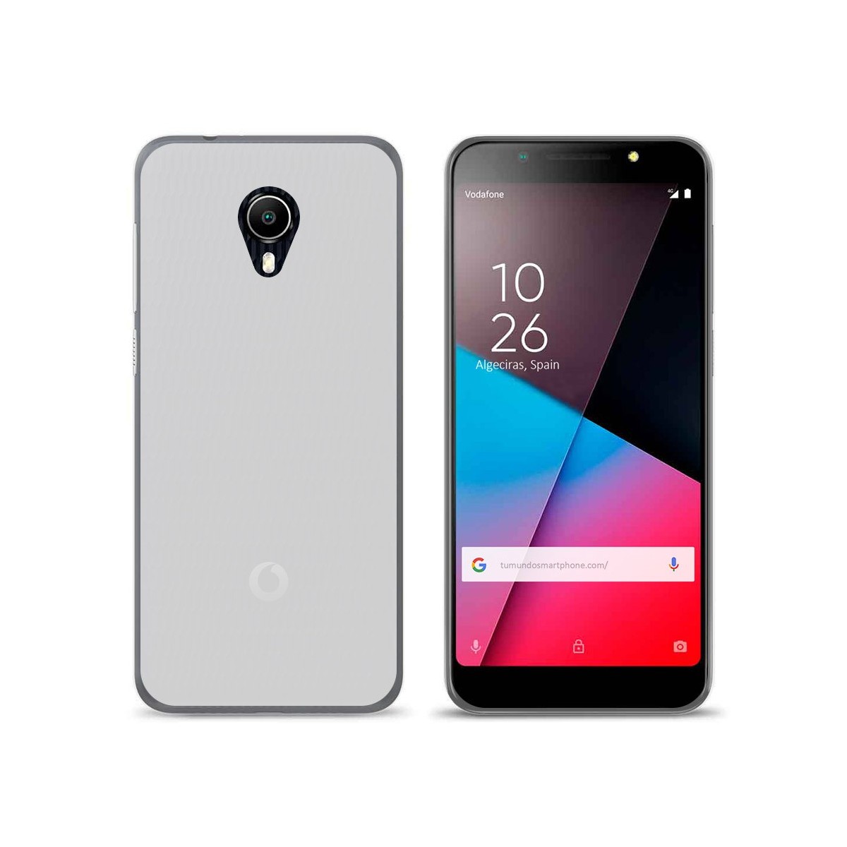 Funda Gel Tpu para Vodafone Smart N9 Lite Color Transparente