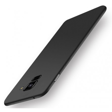 Funda Gel Tpu Tipo Mate Negra para Samsung Galaxy J6 (2018)