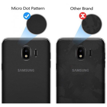 Funda Gel Tpu Fina Ultra-Thin 0,5mm Transparente para Samsung Galaxy J4 (2018)