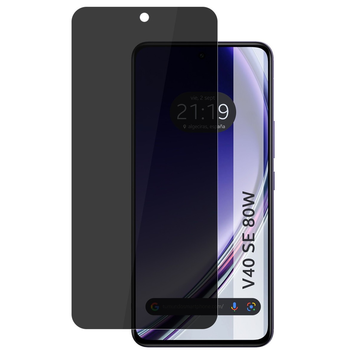 Protector Pantalla Hidrogel Privacidad Antiespías para Vivo V40 SE 5G 80W