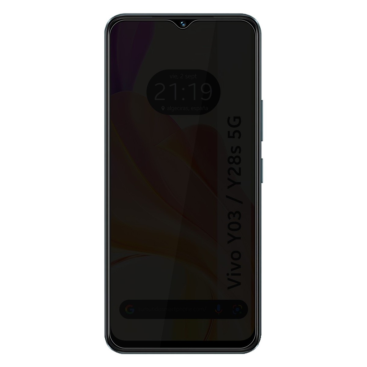 Protector Pantalla Hidrogel Privacidad Antiespías para Vivo Y03 / Y28s 5G