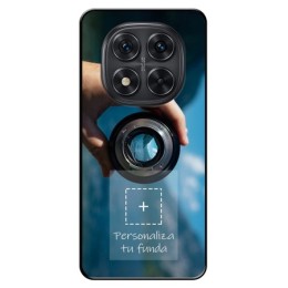Personaliza tu Funda Silicona Gel Tpu Negra con tu Fotografia para Xiaomi Redmi Note 14 Pro 5G Dibujo Personalizada