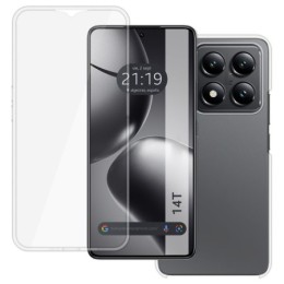 Funda Doble Transparente Pc + Tpu Full Body 360 para Xiaomi 14T 5G 2