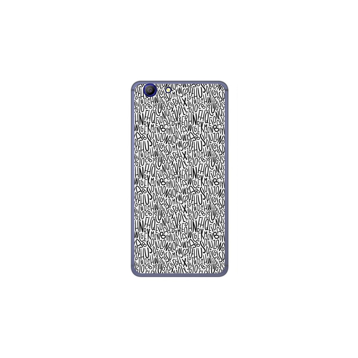 Funda Gel Tpu para Elephone R9 Diseño Letras Dibujos