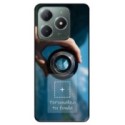 Personaliza tu Funda Silicona Gel Tpu Negra con tu Fotografia para Realme Note 60 Dibujo Personalizada
