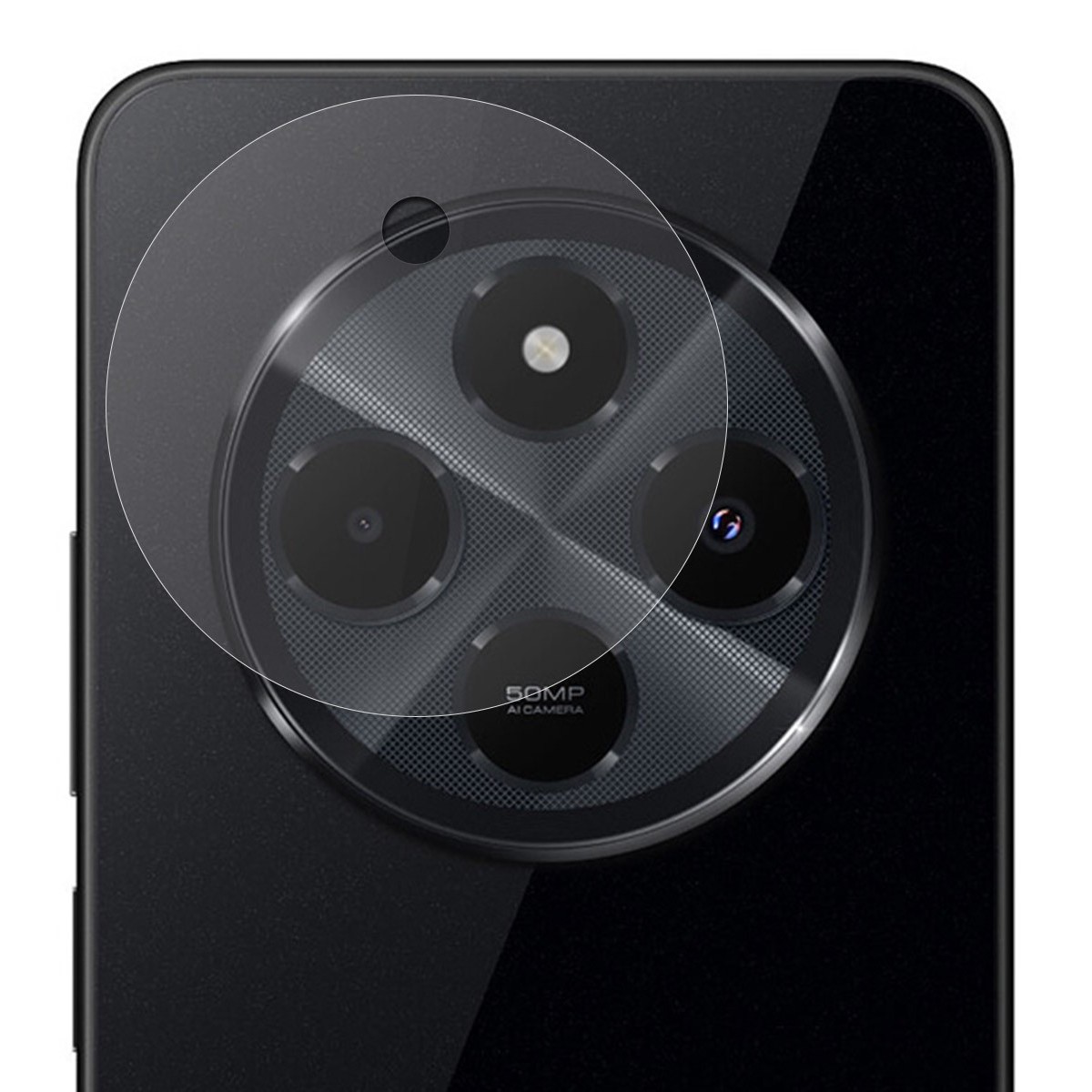 Protector Cristal Templado Cámara Trasera para Xiaomi Redmi 14C Vidrio