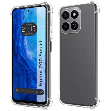 Funda Silicona Antigolpes Transparente para Huawei Honor 200 Smart 5G