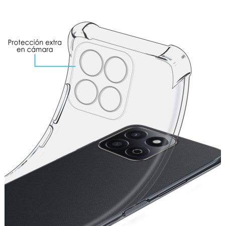 Funda Silicona Antigolpes Transparente para Huawei Honor 200 Smart 5G