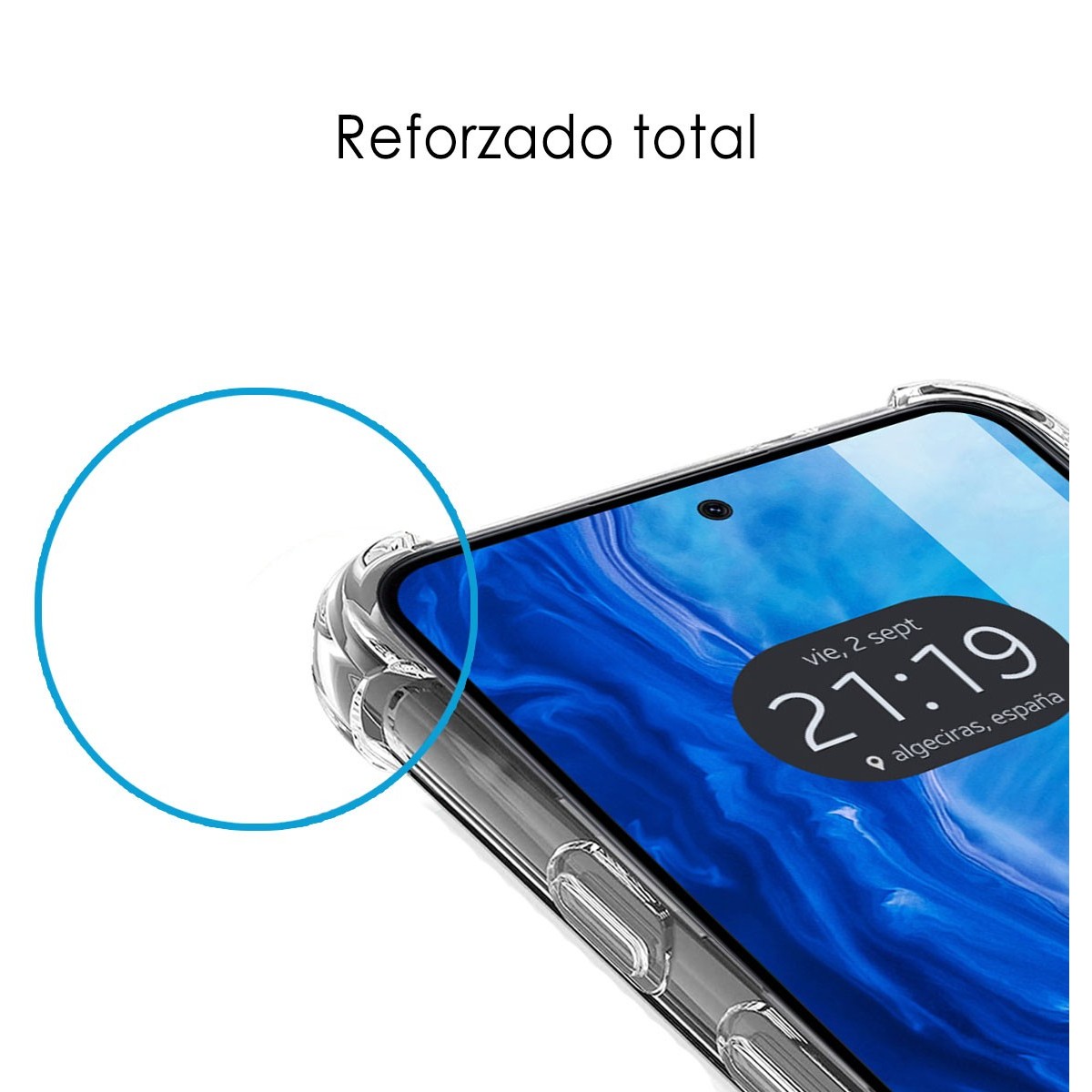 Funda Silicona Antigolpes Transparente para Huawei Honor 200 Smart 5G