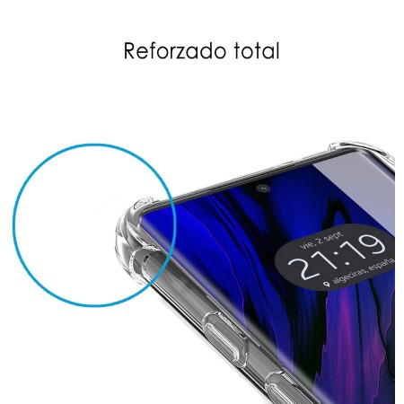 Funda Silicona Antigolpes Transparente para Motorola Moto G85 5G