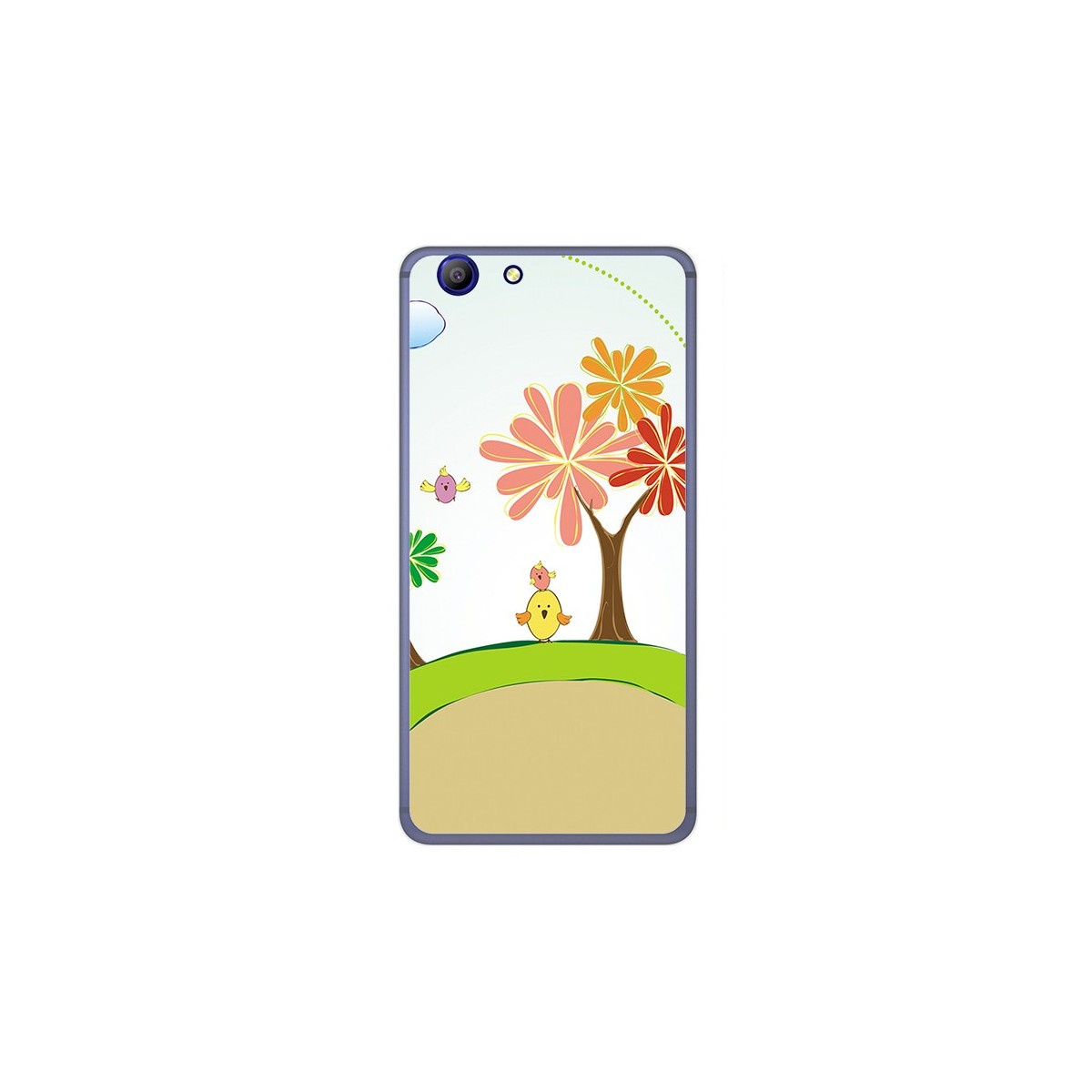 Funda Gel Tpu para Elephone R9 Diseño Primavera Dibujos