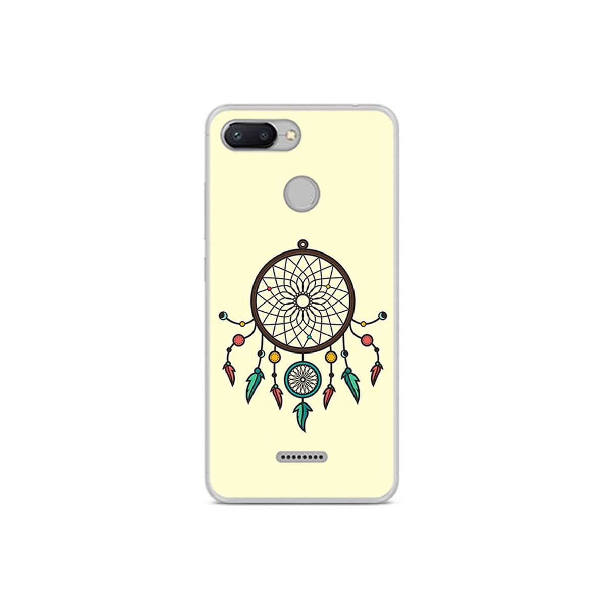 Funda Gel Tpu para Xiaomi Redmi 6 Diseño Atrapasueños Dibujos