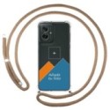 Personaliza tu Funda Colgante Transparente para Motorola Moto G55 5G con Cordon Camel Dibujo Personalizada