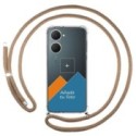 Personaliza tu Funda Colgante Transparente para Vivo Y03 / Y28s 5G con Cordon Camel Dibujo Personalizada