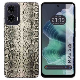 Funda Silicona para Motorola Moto G35 5G diseño Animal 01 Dibujos