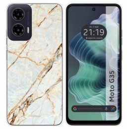 Funda Silicona para Motorola Moto G35 5G diseño Mármol 13 Dibujos