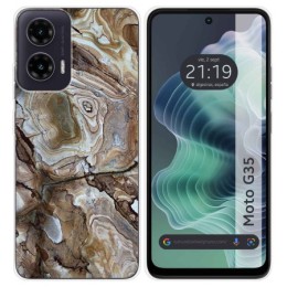 Funda Silicona para Motorola Moto G35 5G diseño Mármol 14 Dibujos