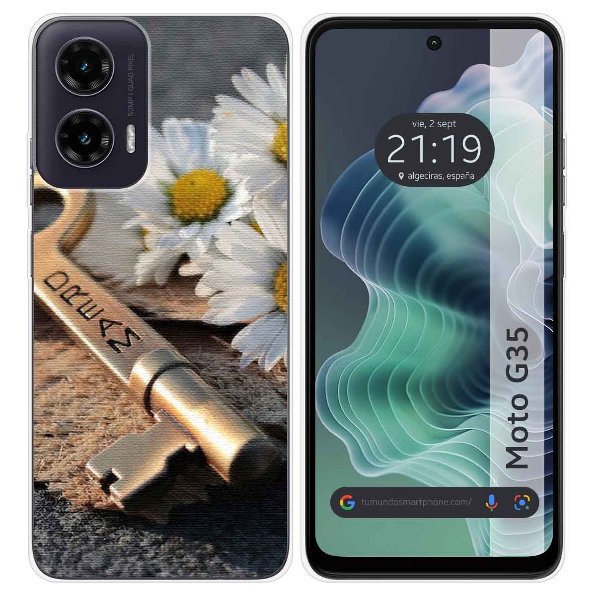 Funda Silicona para Motorola Moto G35 5G diseño Dream Dibujos