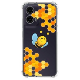 Funda Silicona Antigolpes para Motorola Moto G35 5G diseño Abeja Dibujos