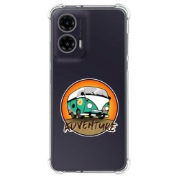 Funda Silicona Antigolpes para Motorola Moto G35 5G diseño Adventure Dibujos