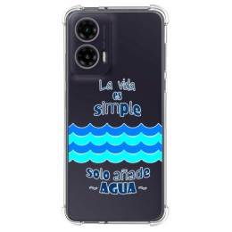 Funda Silicona Antigolpes para Motorola Moto G35 5G diseño Agua Dibujos