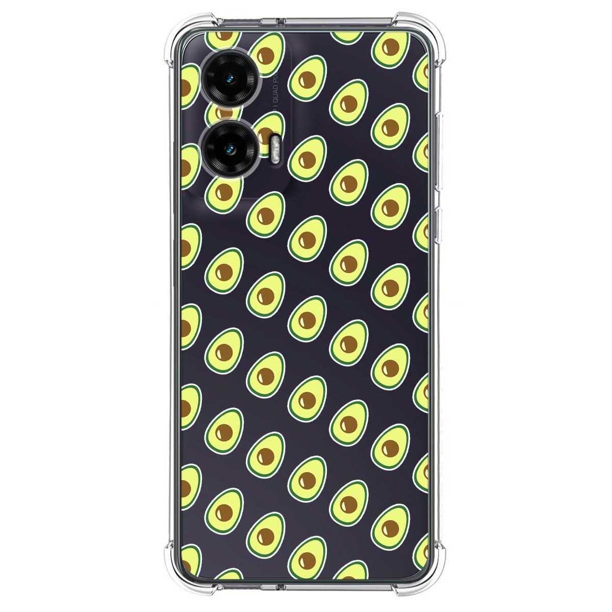 Funda Silicona Antigolpes para Motorola Moto G35 5G diseño Aguacate Dibujos