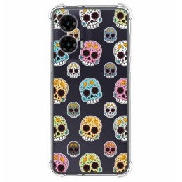 Funda Silicona Antigolpes para Motorola Moto G35 5G diseño Catrina Dibujos