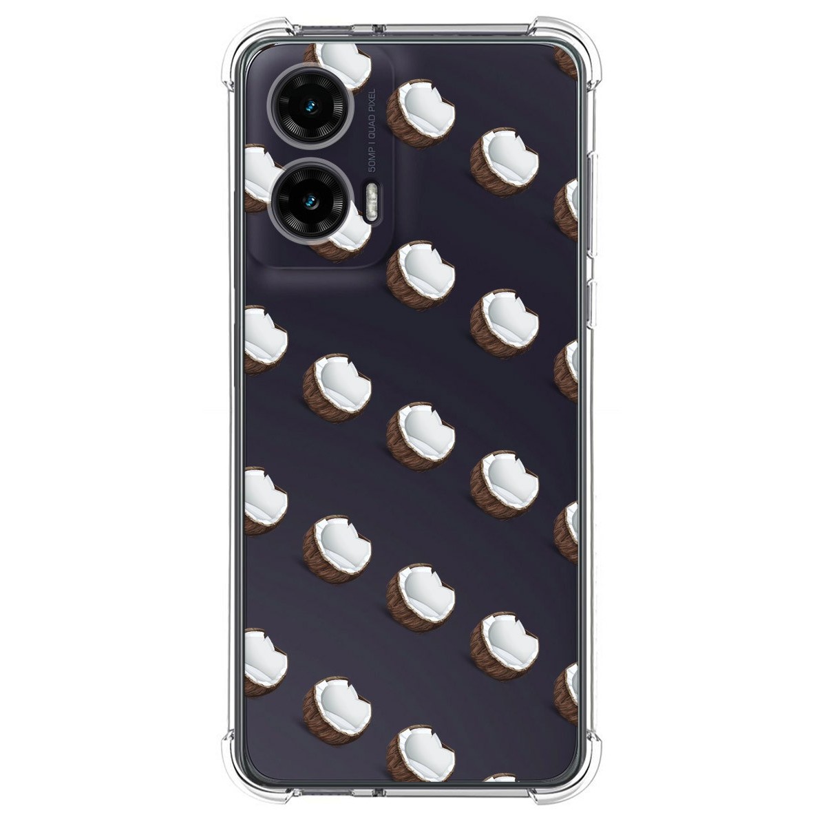 Funda Silicona Antigolpes para Motorola Moto G35 5G diseño Cocos Dibujos