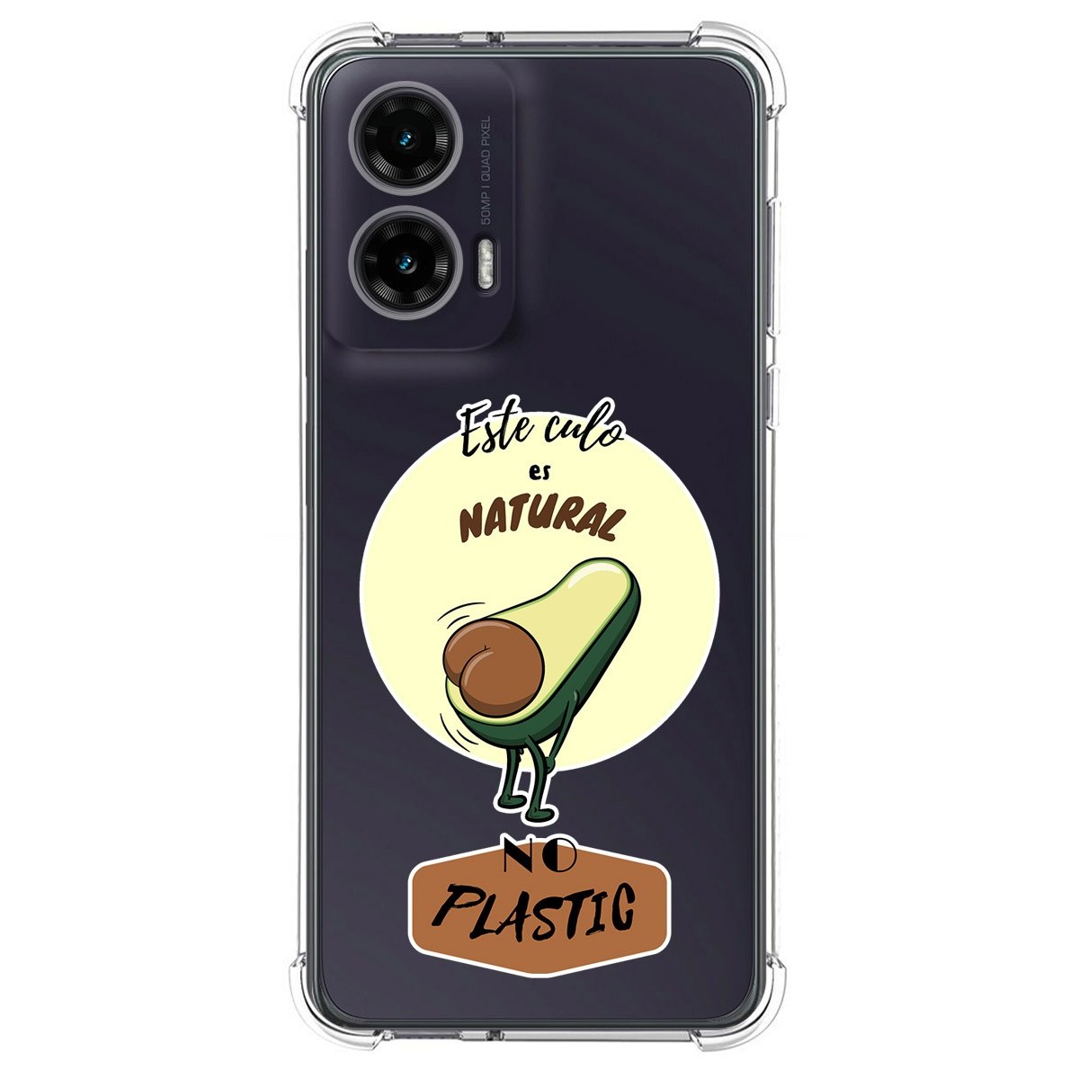 Funda Silicona Antigolpes para Motorola Moto G35 5G diseño Culo Natural Dibujos