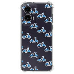 Funda Silicona Antigolpes para Motorola Moto G35 5G diseño Scooter Dibujos
