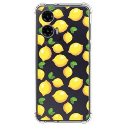Funda Silicona Antigolpes para Motorola Moto G35 5G diseño Limones Dibujos