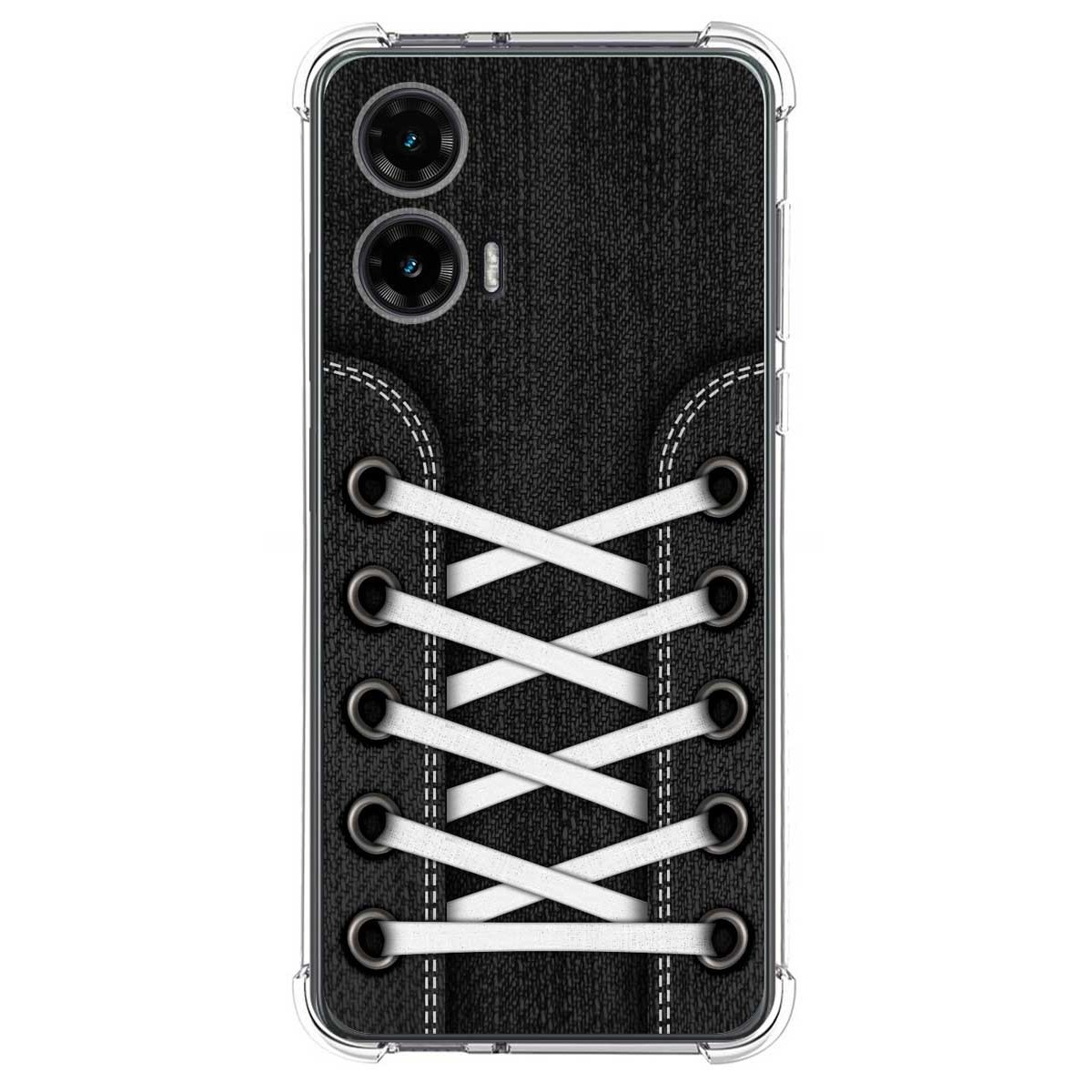 Funda Silicona Antigolpes para Motorola Moto G35 5G diseño Zapatillas 02 Dibujos
