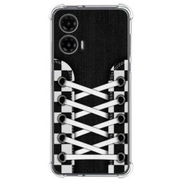 Funda Silicona Antigolpes para Motorola Moto G35 5G diseño Zapatillas 03 Dibujos