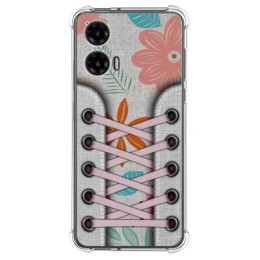 Funda Silicona Antigolpes para Motorola Moto G35 5G diseño Zapatillas 09 Dibujos