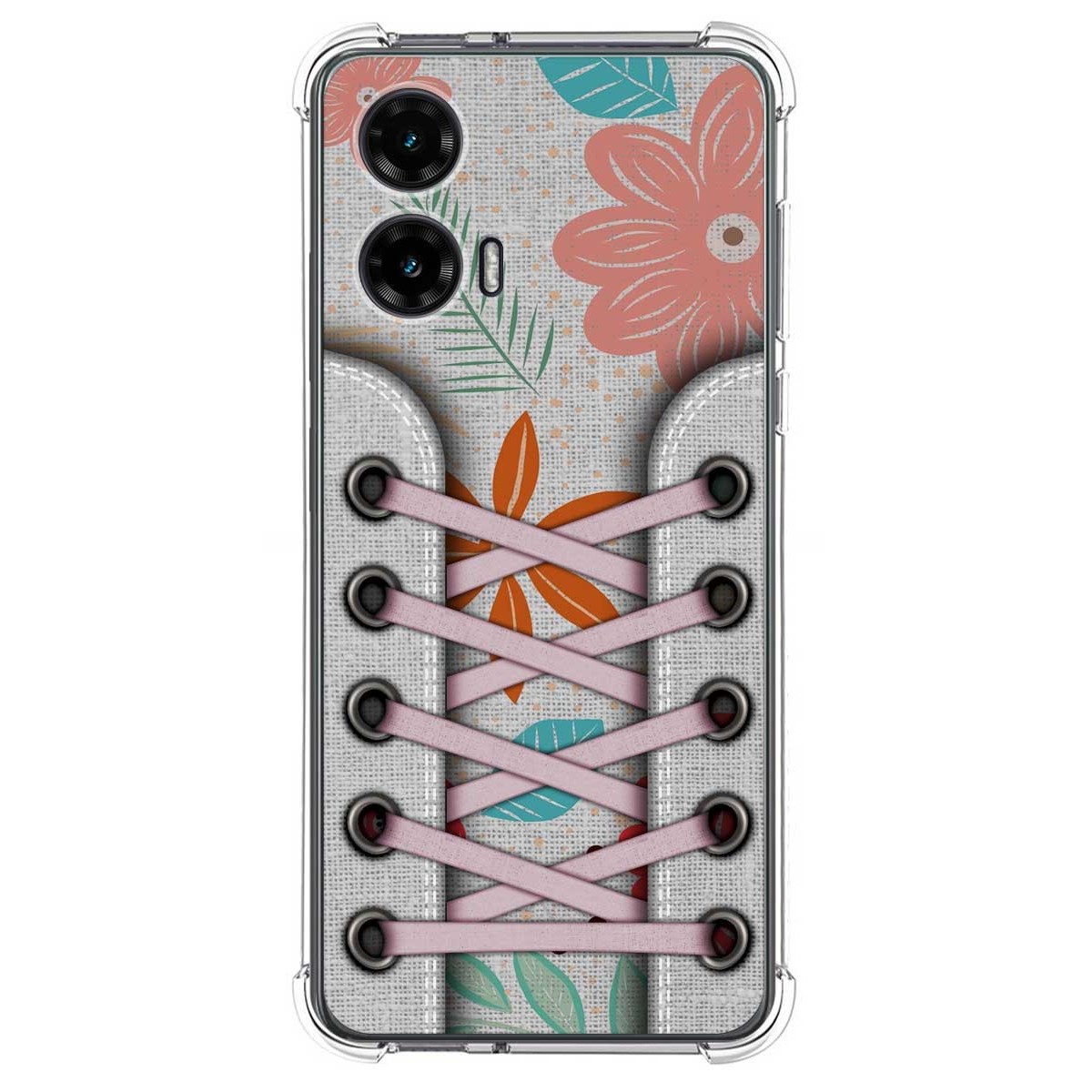 Funda Silicona Antigolpes para Motorola Moto G35 5G diseño Zapatillas 09 Dibujos