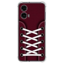Funda Silicona Antigolpes para Motorola Moto G35 5G diseño Zapatillas 17 Dibujos