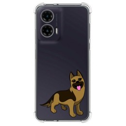 Funda Silicona Antigolpes para Motorola Moto G35 5G diseño Perros 03 Dibujos