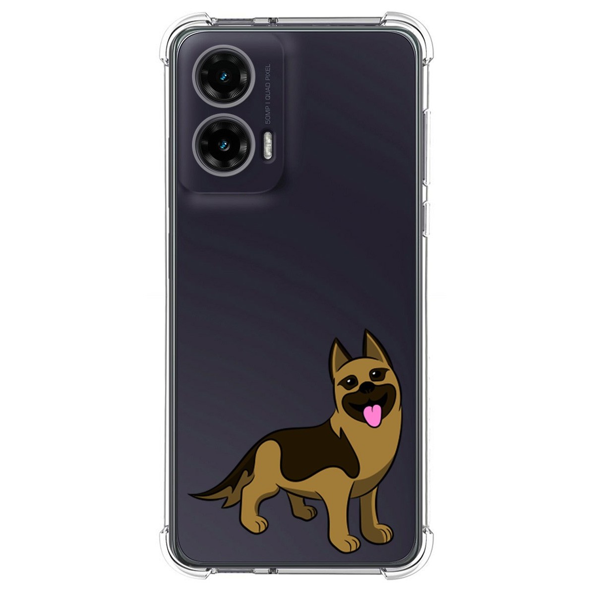 Funda Silicona Antigolpes para Motorola Moto G35 5G diseño Perros 03 Dibujos