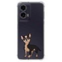 Funda Silicona Antigolpes para Motorola Moto G35 5G diseño Perros 05 Dibujos